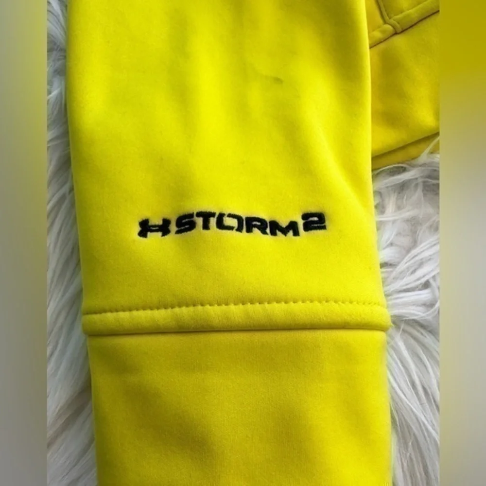 Under Armour UA ColdGear‎ Infrared Softshell Zip Jacket Yellow Boys Youth YXL